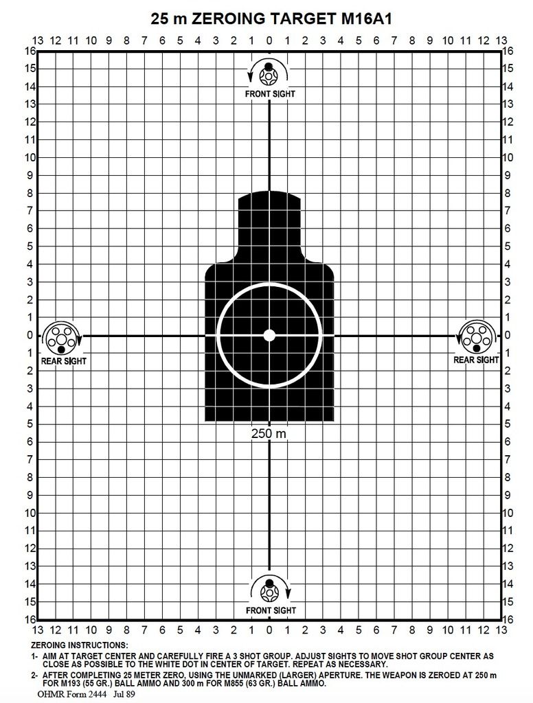 Zeroing Target Printable Printable World Holiday
